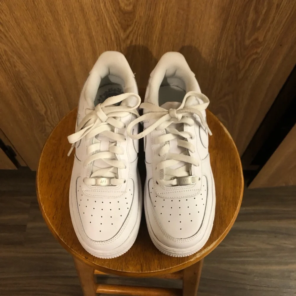 Nike Air Force One Youth White Sneakers
